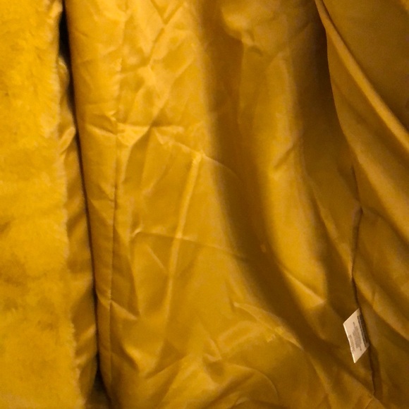 New Apparis Eloise Faux-Fur Coat, Yellow - Picture 7 of 9